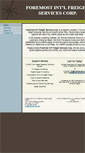 Mobile Screenshot of foremostusa.com